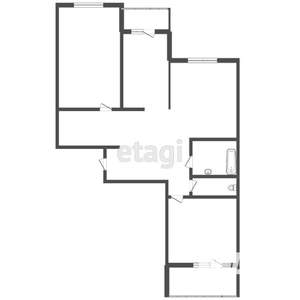 3-к квартира, вторичка, 143м2, 5/10 этаж