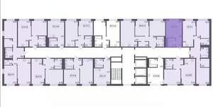 1-к квартира, вторичка, 22м2, 9/17 этаж