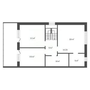 4-к квартира, вторичка, 152м2, 6/6 этаж