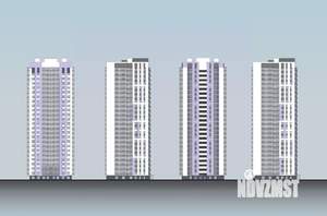 2-к квартира, вторичка, 54м2, 1/25 этаж