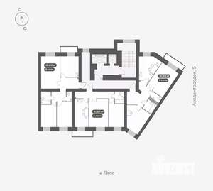 3-к квартира, вторичка, 77м2, 10/15 этаж