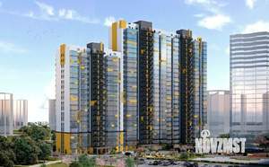 1-к квартира, строящийся дом, 39м2, 18/19 этаж