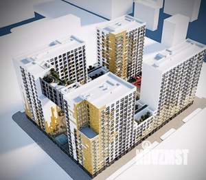 2-к квартира, строящийся дом, 47м2, 10/17 этаж