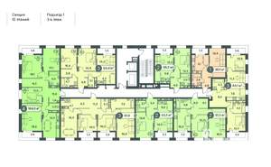 3-к квартира, строящийся дом, 88м2, 3/25 этаж