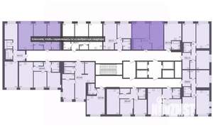 2-к квартира, вторичка, 41м2, 7/17 этаж