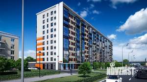 1-к квартира, строящийся дом, 37м2, 2/10 этаж