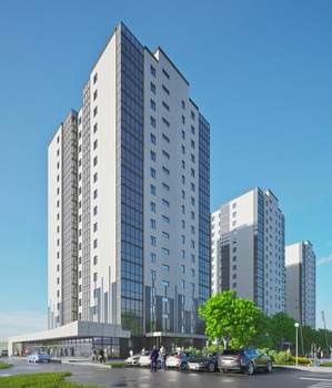 2-к квартира, вторичка, 54м2, 7/17 этаж