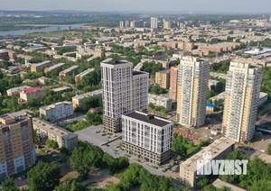 2-к квартира, строящийся дом, 46м2, 19/25 этаж