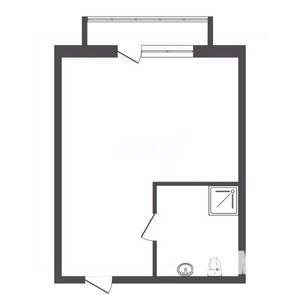 Студия квартира, вторичка, 28м2, 4/23 этаж