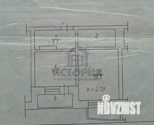 1-к квартира, вторичка, 33м2, 9/17 этаж