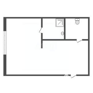 Студия квартира, вторичка, 18м2, 4/5 этаж