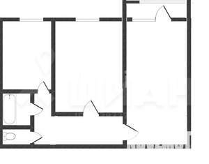 2-к квартира, вторичка, 52м2, 8/9 этаж
