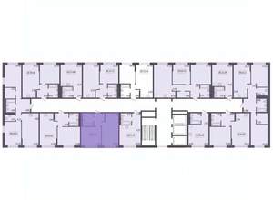 2-к квартира, вторичка, 39м2, 17/17 этаж