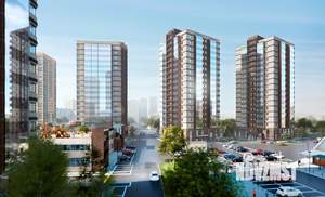 2-к квартира, строящийся дом, 55м2, 15/19 этаж