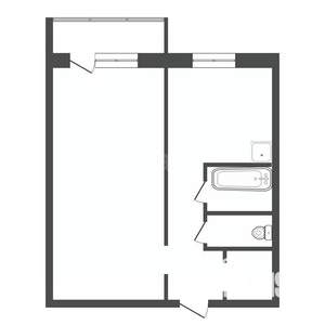 1-к квартира, вторичка, 29м2, 4/10 этаж