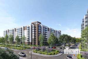 1-к квартира, строящийся дом, 40м2, 9/9 этаж