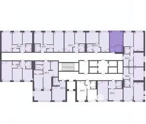 1-к квартира, вторичка, 23м2, 13/17 этаж
