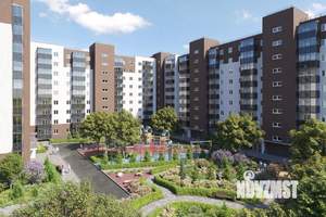 2-к квартира, строящийся дом, 58м2, 5/9 этаж