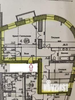4-к квартира, вторичка, 124м2, 9/16 этаж