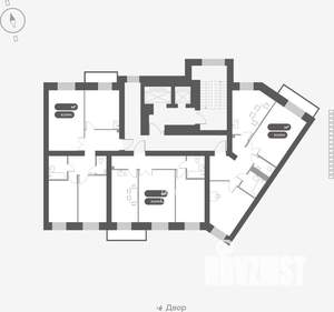 2-к квартира, вторичка, 69м2, 15/15 этаж