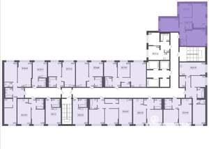 4-к квартира, вторичка, 74м2, 5/17 этаж