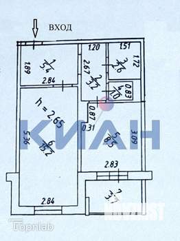 1-к квартира, вторичка, 36м2, 11/16 этаж
