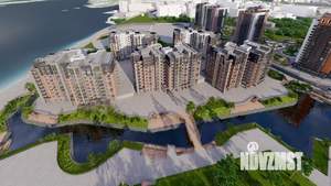 2-к квартира, строящийся дом, 63м2, 16/17 этаж