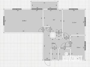 3-к квартира, вторичка, 63м2, 3/4 этаж