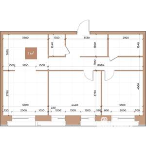 2-к квартира, вторичка, 78м2, 10/24 этаж