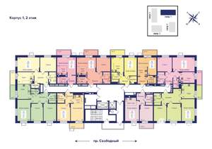 2-к квартира, вторичка, 57м2, 5/24 этаж