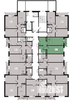 2-к квартира, вторичка, 49м2, 12/17 этаж