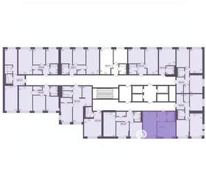 2-к квартира, вторичка, 45м2, 14/17 этаж