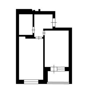 2-к квартира, вторичка, 42м2, 8/24 этаж