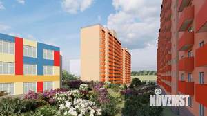 2-к квартира, строящийся дом, 59м2, 6/14 этаж