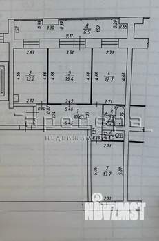 3-к квартира, вторичка, 71м2, 2/9 этаж