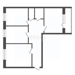 3-к квартира, вторичка, 87м2, 6/9 этаж