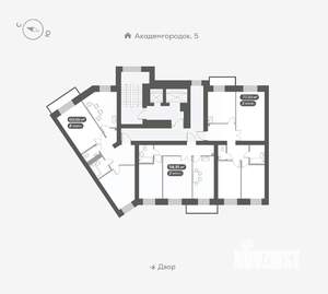 2-к квартира, вторичка, 58м2, 4/15 этаж