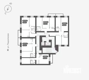 2-к квартира, вторичка, 58м2, 8/16 этаж