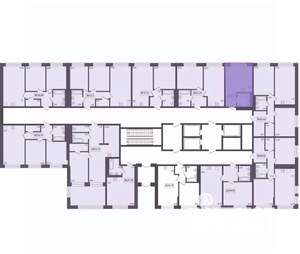 1-к квартира, вторичка, 23м2, 5/17 этаж