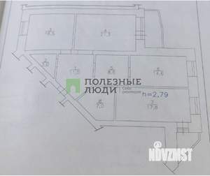 3-к квартира, вторичка, 100м2, 9/9 этаж