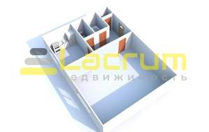 1-к квартира, вторичка, 33м2, 2/5 этаж