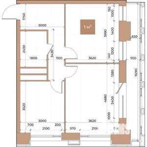 2-к квартира, вторичка, 56м2, 5/24 этаж