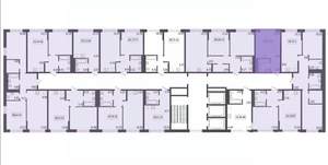 1-к квартира, вторичка, 22м2, 6/17 этаж