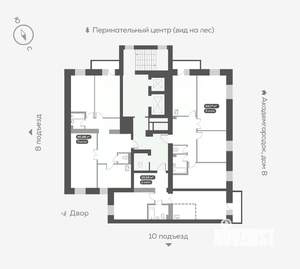 3-к квартира, вторичка, 95м2, 2/16 этаж