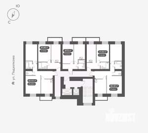 2-к квартира, вторичка, 63м2, 8/16 этаж