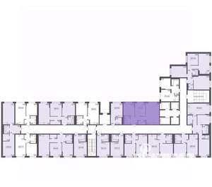3-к квартира, вторичка, 57м2, 11/17 этаж