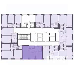 3-к квартира, вторичка, 54м2, 10/17 этаж
