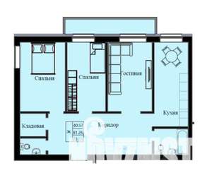 3-к квартира, сданный дом, 83м2, 4/10 этаж