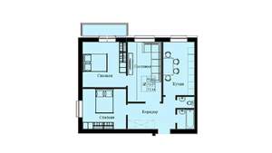 3-к квартира, вторичка, 73м2, 2/10 этаж