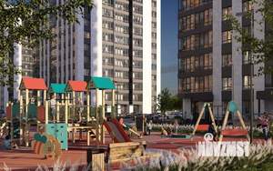 3-к квартира, строящийся дом, 66м2, 5/16 этаж